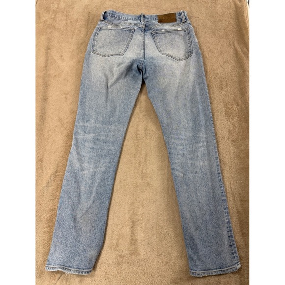 TODD SNYDER Straight Fit Denim Jeans Men's size 28x32 light wash Stretch EUC - Picture 4 of 9